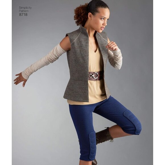 Simplicity 8718 Costume Sewing Pattern Medieval-Inspired Tops Skirts Sizes 6-14 - Picture 7 of 9